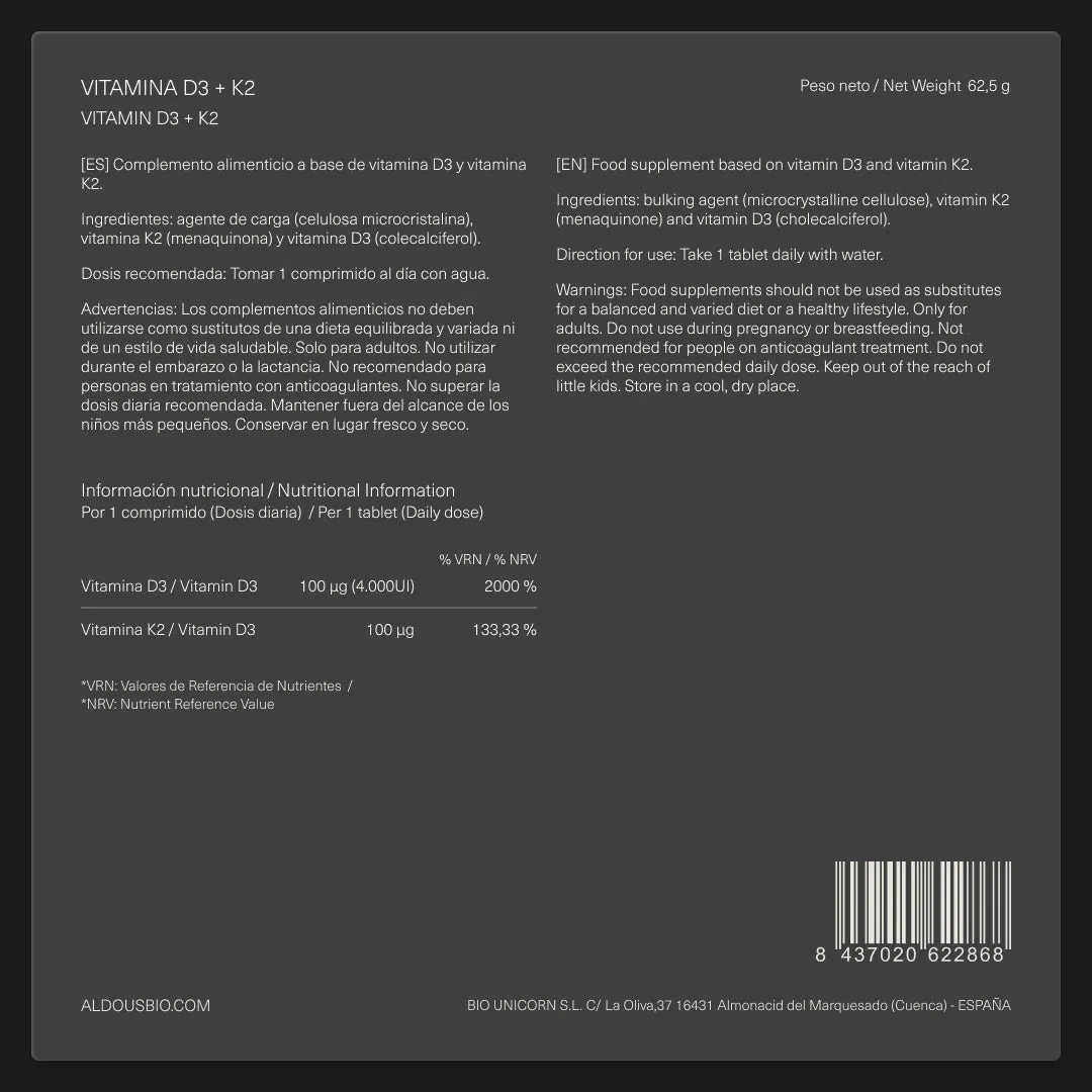 Vitamina D3 + K2 - Image 7